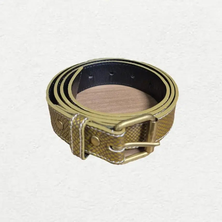 [BUNJANG] Comme des Garçons Homme Plus Gold Snake Belt / 꼼데가르송 옴므플러스 골드스네이크 벨트