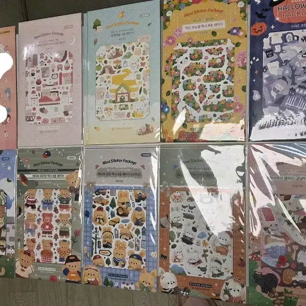 [BUNJANG] Melly Factory Seal Sticker Assortment / 멜리팩토리 씰스티커
