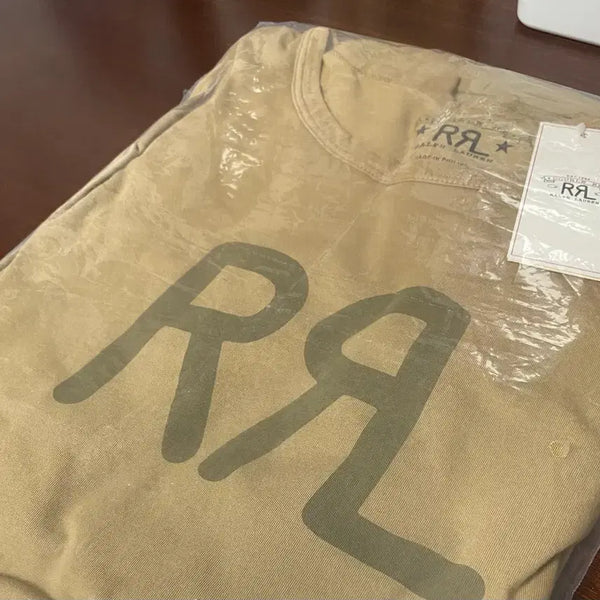 [BUNJANG] RRL Ralph Lauren Khaki Brown T-Shirt XXL / RRL 더블알엘 랄프로렌 카키 브라운 티셔츠 xxl 105