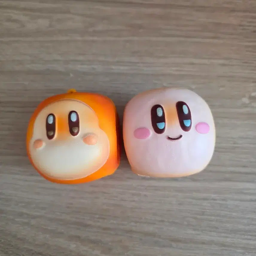 [BUNJANG] Kirby Bakery Bread Mochi Squishy Charm / 별의 커비 베이커리 빵 모찌 스퀴시 말랑이 키링