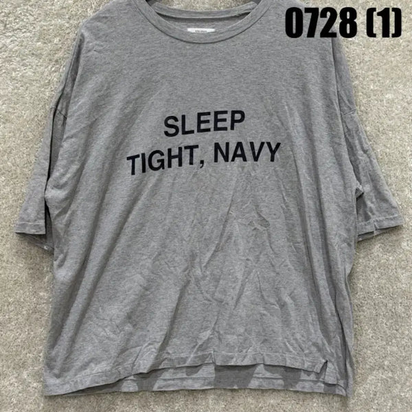 [BUNJANG] Studio Tomboy Oversized Short Sleeve T-Shirt - Gray / 스튜디오톰보이 반팔티 그레이