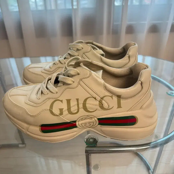 [BUNJANG] Gucci Rhyton Sneakers Men's Size 5.5 / 5.5 구찌 라이톤 스니커즈 남성