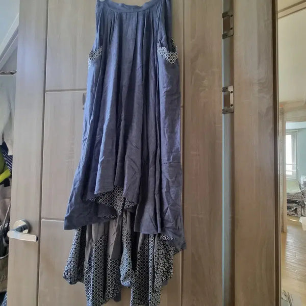 [BUNJANG] S-Size Long Summer Dress / (새상품)청량한 여름 롱 원피스 S사이즈