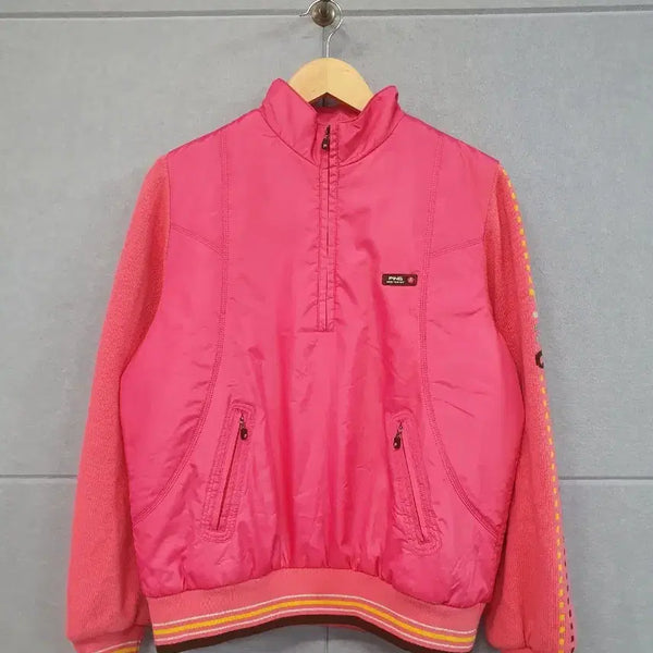 [BUNJANG] PING Golf Wear 100 Size Pink Half-Zip Jacket / #PING 골프웨어 100 사이즈 핑크 반집업 자켓