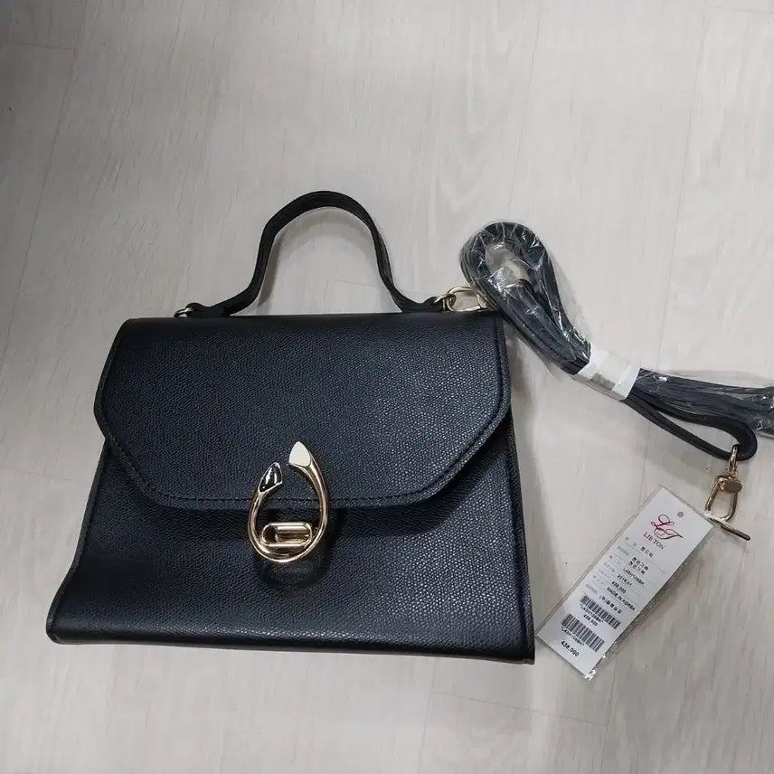 [BUNJANG] LIE TON Natural Leather Handbag / 미사용 핸드백