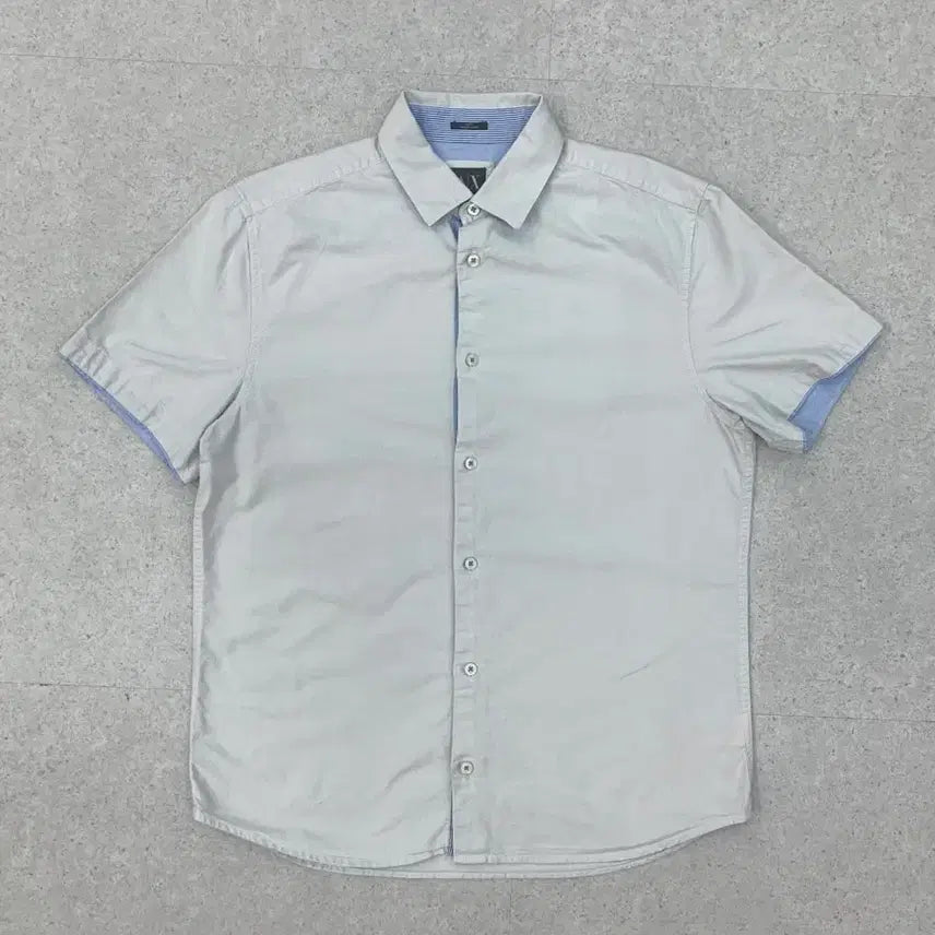 [BUNJANG] Armani Short Sleeve Shirt / 알마니 반팔 셔츠