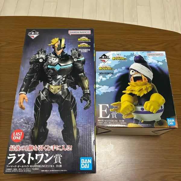 [BUNJANG] My Hero Academia Armored All Might + Mineta Figure Bundle (Sealed) / 라스트원 반파 아머드 올마이트 + E상 미네타 (미개봉 칼박)