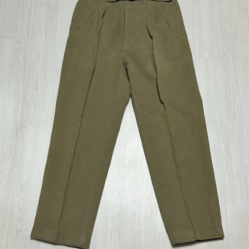 [BUNJANG] Kaptain Sunshine Gurkha Trousers Herringbone Linen Silk Blend / 캡틴선샤인 구르카 팬츠 32