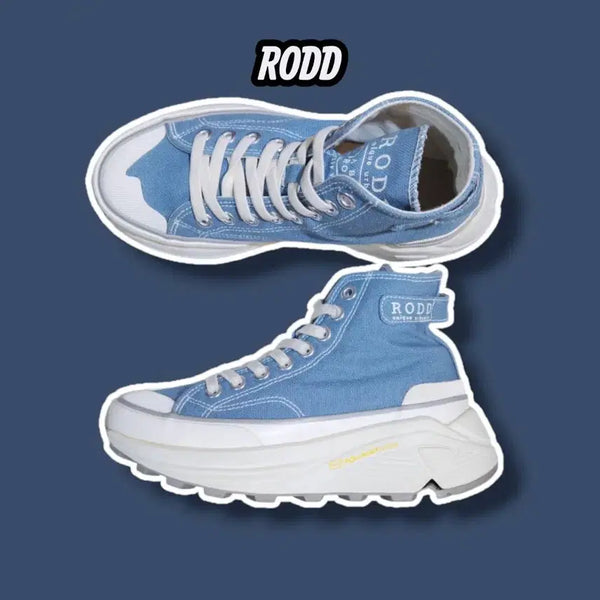 [BUNJANG] RODD Able ROLING High-Top Sneakers (Size 220-225) / 220/225/ RODD 로드 에이블러 롤링 하이탑 스니커즈 /0728