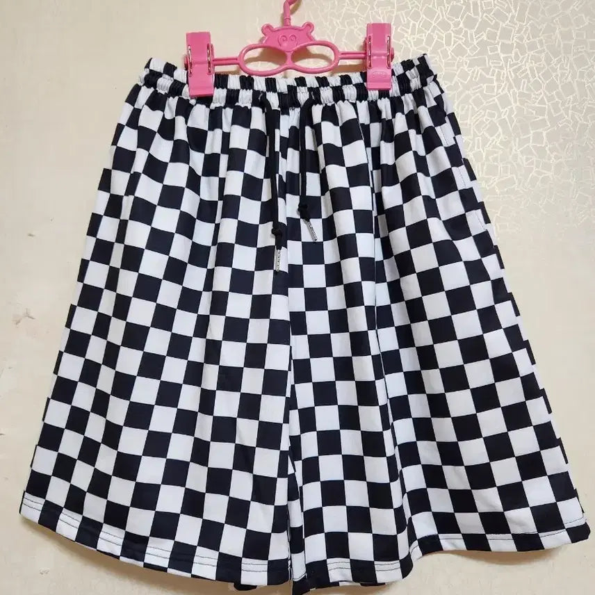 [BUNJANG] Checkerboard Pattern Shorts / 체스 반바지