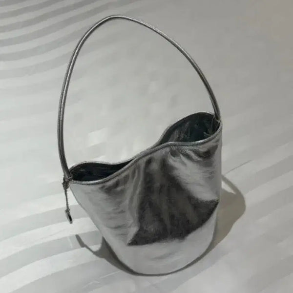 [BUNJANG] Minuit Mint Tobo Silver Bag / 미닛뮤트 토보 실버