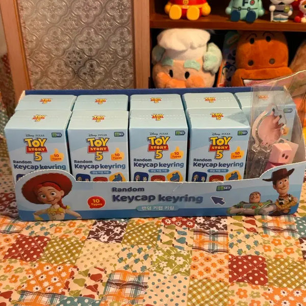 [BUNJANG] Toy Story Random Keycap Keychain / [새상품] 토이스토리 랜덤 키캡 키링