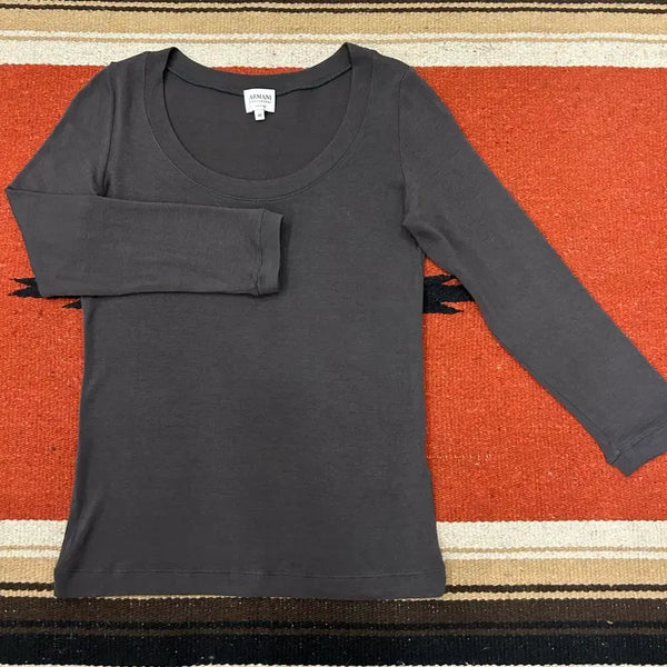 [BUNJANG] Giorgio Armani Collezioni Long Sleeve Top / 알마니꼴레지오니 롱슬리브