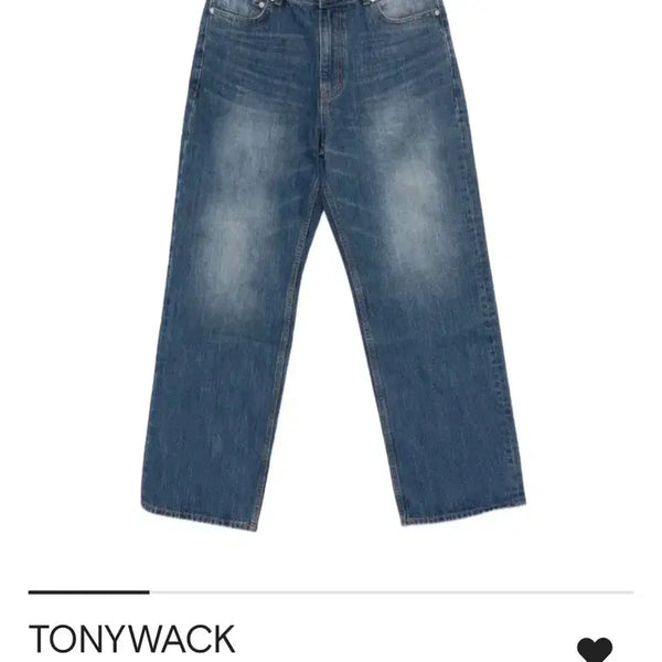 [BUNJANG] TONYWACK Loose Fit Denim Jeans / TONYWACK 루즈핏 데님진