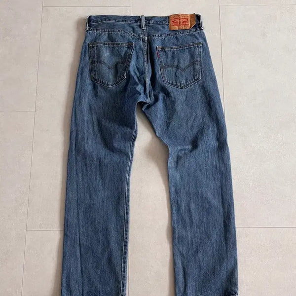 [BUNJANG] Levi's 501 Medium Blue Vintage Faded Jeans (32x30) / 리바이스 501 미디엄블루 32x30 빈티지 페이딩