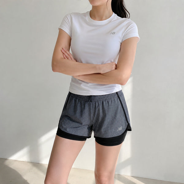 [BUNJANG] New Balance Two-in-One Running Shorts Women's Size 27 / [27]뉴발란스 투인원 러닝 반바지
