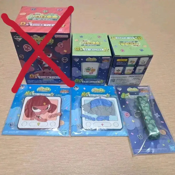 [BUNJANG] Keroro 'Kuji' Lottery D, G, K, I Prize Set / 제일복권) 케로로 쿠지 D,G,K,I 상 세트