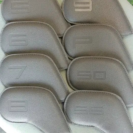 [BUNJANG] TaylorMade P Series Iron Headcover Set (8 Pieces) / 테일러메이드 P 시리즈 아이언 헤드커버 세트 8PCS