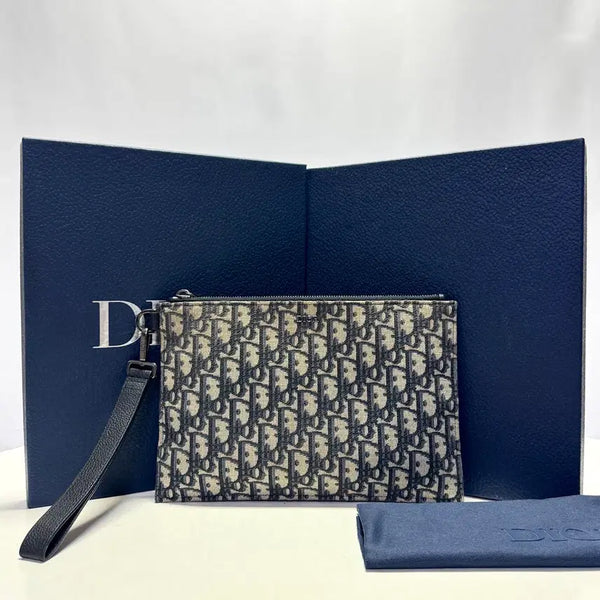 [BUNJANG] Dior Oblique A5 Clutch Bag / 디올 오블리크 A5 클러치