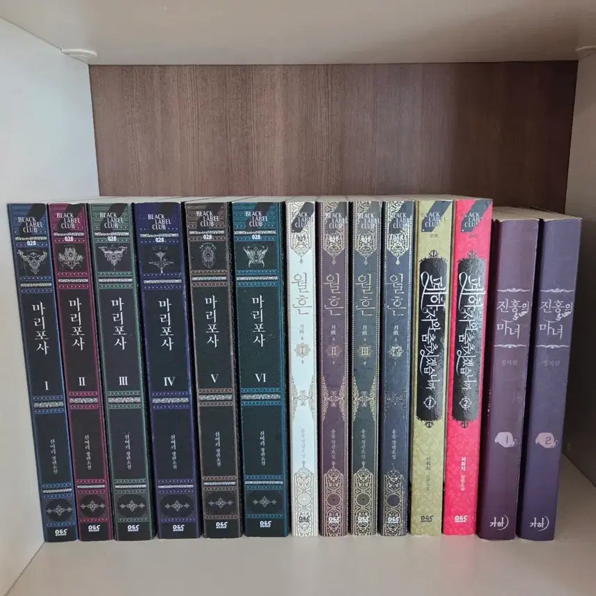 [BUNJANG] Mariposa, Wol Heun, Your Majesty, Will You Dance With Me, Crimson Witch Novel Set / 로판 소설 판매