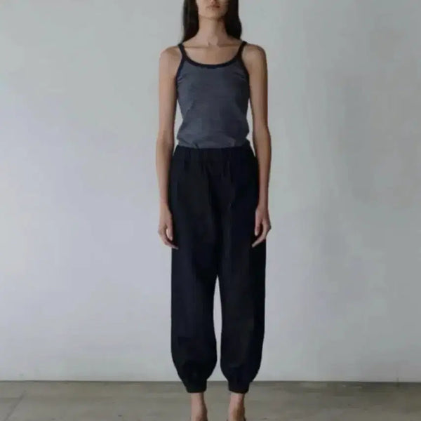 [BUNJANG] Nothing Written Indigo Jogger Pants / 낫띵리튼 조거팬츠 인디고 색상