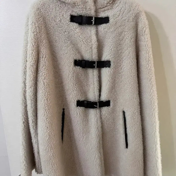 [BUNJANG] Maje Shearling Mustang Jacket / maje 마쥬 양털 무스탕