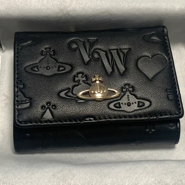 [BUNJANG] Vivienne Westwood 3-Fold Wallet Black / 비비안웨스트우드 지갑