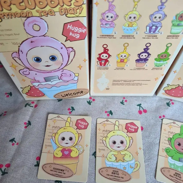 [BUNJANG] Pop Mart Teletubbies Afternoon Tea Keyring / 팝마트 정품 텔레토비 애프터눈티 키링