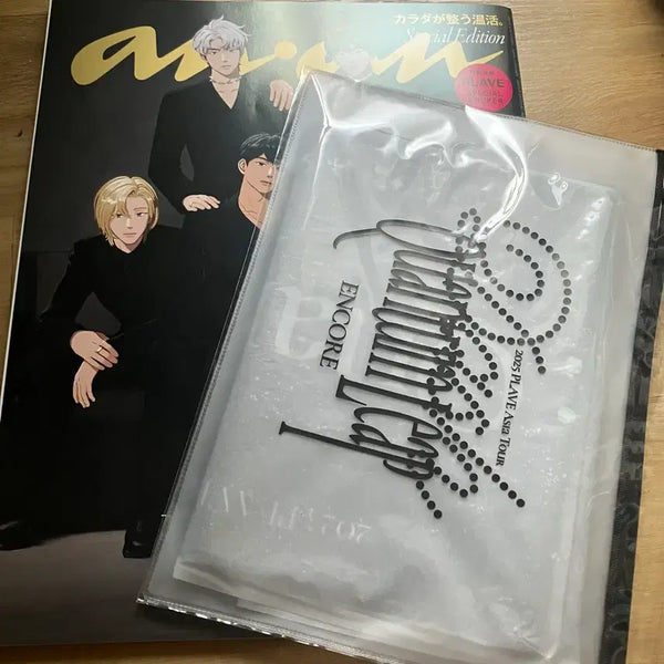 [BUNJANG] PLAVE Queendom Leaf Encore Concert Slogan AngAng Magazine Bundle Set / 플레이브 퀸덤리프 앙콘 슬로건 앙앙 잡지 미개봉 plave