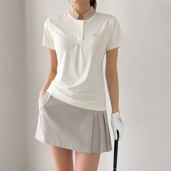 [BUNJANG] LPGA Women's Short Sleeve Golf T-Shirt / [90]LPGA 반팔 골프 티셔츠