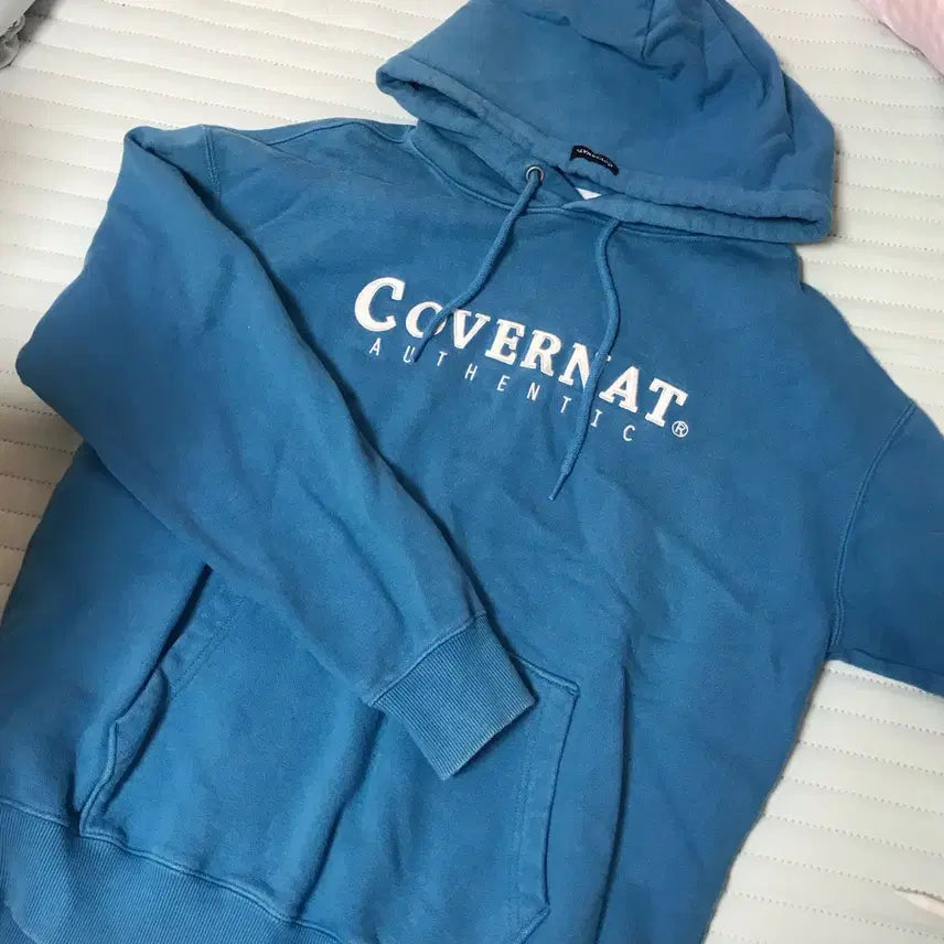 [BUNJANG] Carhartt Hooded Sweatshirt Blue / 커버낫 후드티 블루