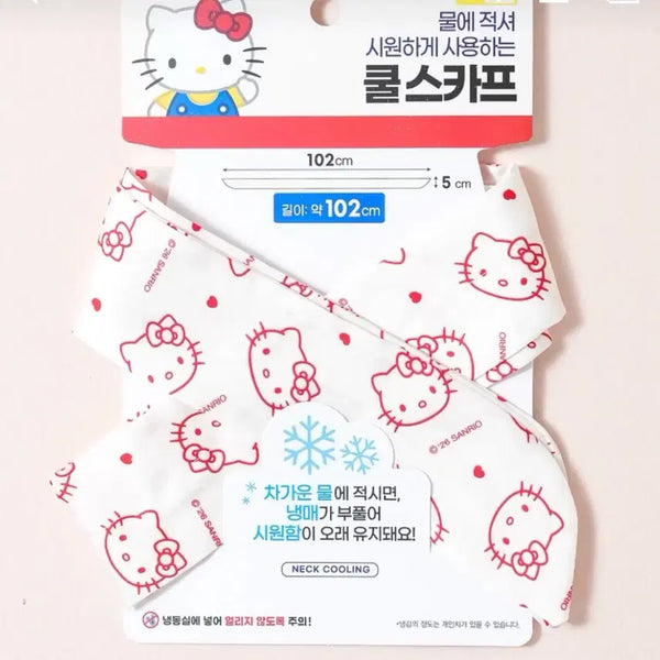 [BUNJANG] Sanrio Hello Kitty Cool Scarf / 산리오 헬로키티 쿨스카프