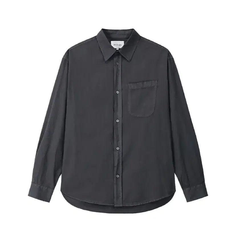[BUNJANG] Artifacts Padre Garment-Dyed Shirt Charcoal L / (L) 아트이프액츠 가먼트 다잉 셔츠 차콜