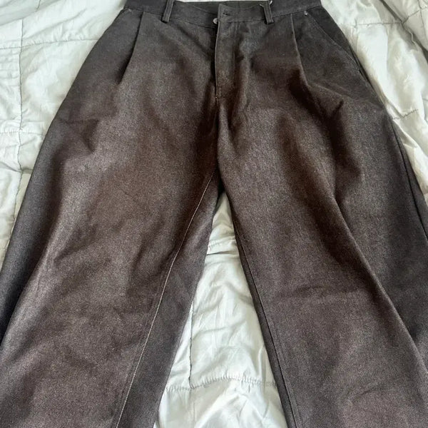 [BUNJANG] COOR Brown Denim Pants M / 쿠어 브라운 데님 팬츠 M