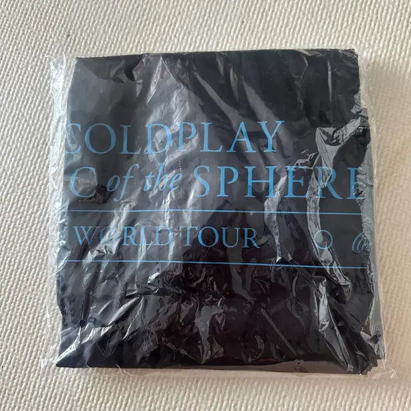 [BUNJANG] Coldplay Music of the Spheres World Tour Raincoat Poncho / 콜드플레이 뮤직 오브 더 스피어 월드투어 굿즈 우비,판초,우의 미개봉 새상품