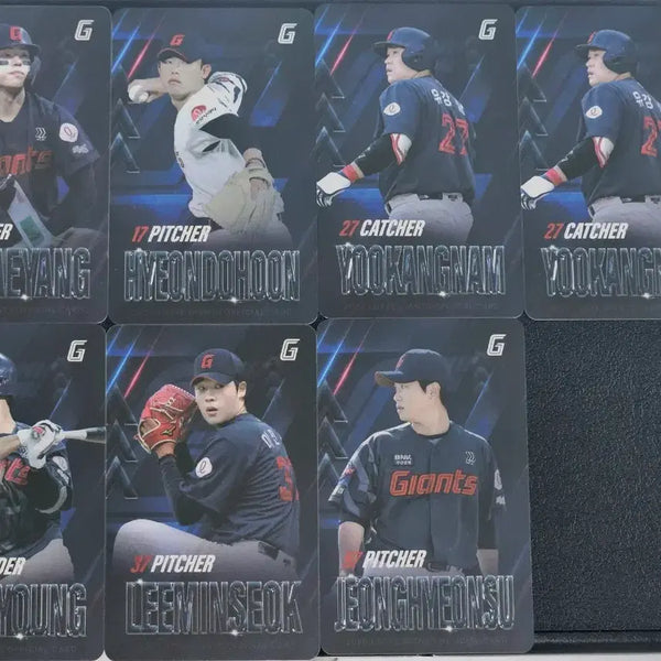 [BUNJANG] Lotte Giants July 1st Batch Photocard Bundle Set / 롯데자이언츠 7월1차포카 일괄양도