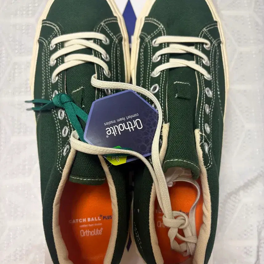[BUNJANG] Catchball Original Plus Sneakers Dark Green 270 / [새상품] 캐치볼 / 오리지날 플러스 / 270
