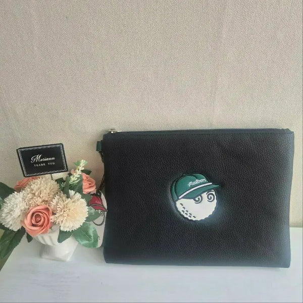 [BUNJANG] Malbon Golf Clutch Bag Black / 말본 골프 클러치백 블랙