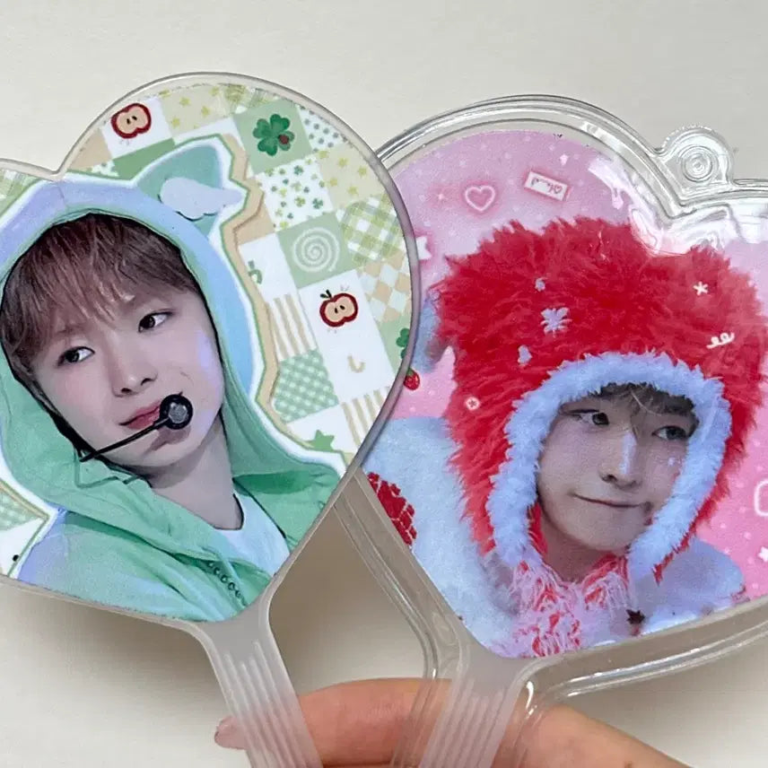 [BUNJANG] NCT WISH Yushi Mini Uchiwa Bundle Set / 엔시티 위시 유우시 미니우치와 + 커버 일괄
