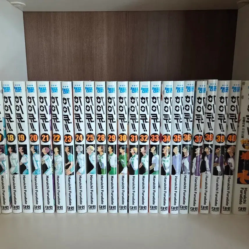 [BUNJANG] Haikyuu!! Manga Volumes 17-25, 28-40 + Complete Guidebook / 하이큐 만화책 17~25, 28~40권 + 컴플리트 가이드북 판매 (이번주까지만 할인)