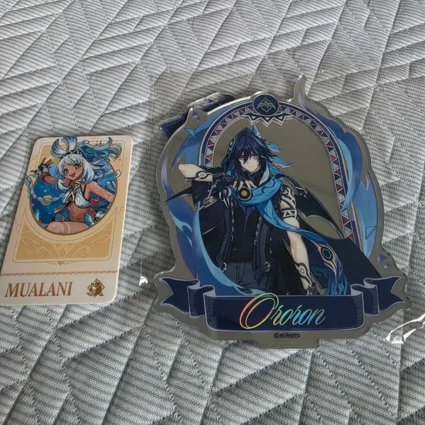 [BUNJANG] Genshin Impact Mom's Touch Acrylic Stand + Photocard Bundle / 리딤O) 원신 맘스터치 아크릴 스탠드 + 포카