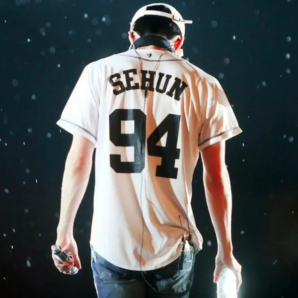 [BUNJANG] EXO PLANET Baseball Uniform Jersey / EXO 엑소 콘서트  플레이넷 야구 유니폼 굿즈