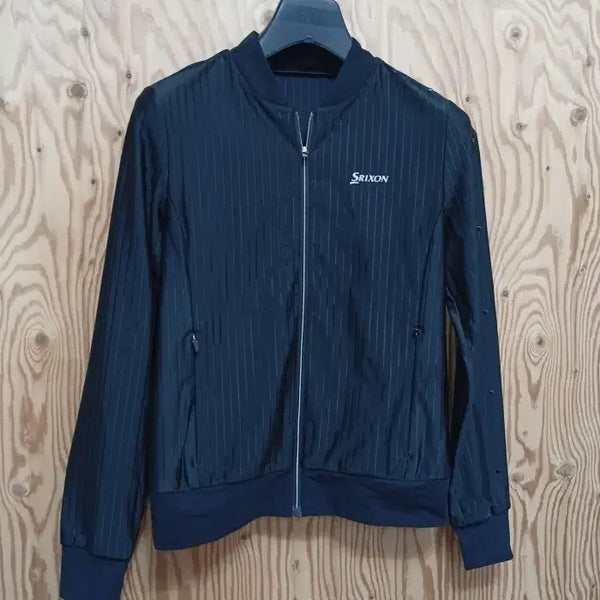 [BUNJANG] SRIZON Pinstripe Zip-Up Jacket / 스릭슨(SRIZON)핀스트라이프 집업 쟈켓 55