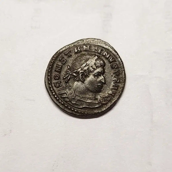 [BUNJANG] Limited Edition Constantine Ancient Roman Rare Coin Silver Coin Collectible Numismatics / 한정판) 고대 로마 콘스탄티누스 희귀 주화 동전 화폐 수집 은화