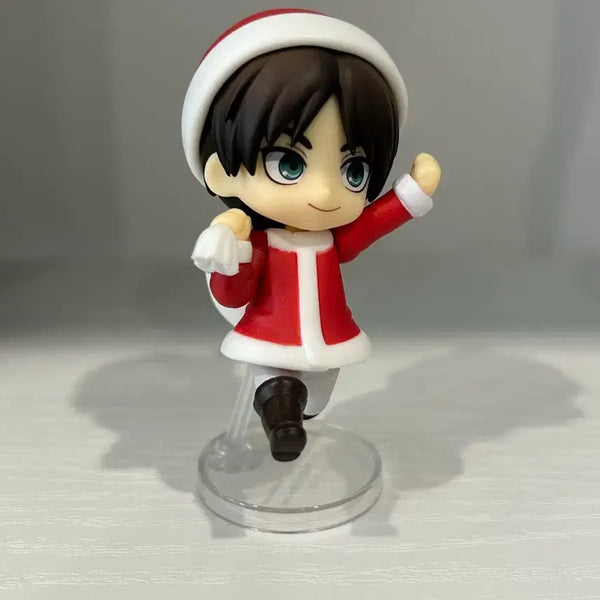 [BUNJANG] Attack on Titan Eren Santa Mini Nendoroid Figure / 진격거 진격의 거인 에렌 산타 미니 피규어 푸치 넨도