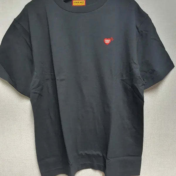 [BUNJANG] Human Made Heart Logo Short Sleeve T-Shirt Black XL / 휴먼메이드 하트 로고 반팔 티셔츠 블랙xl