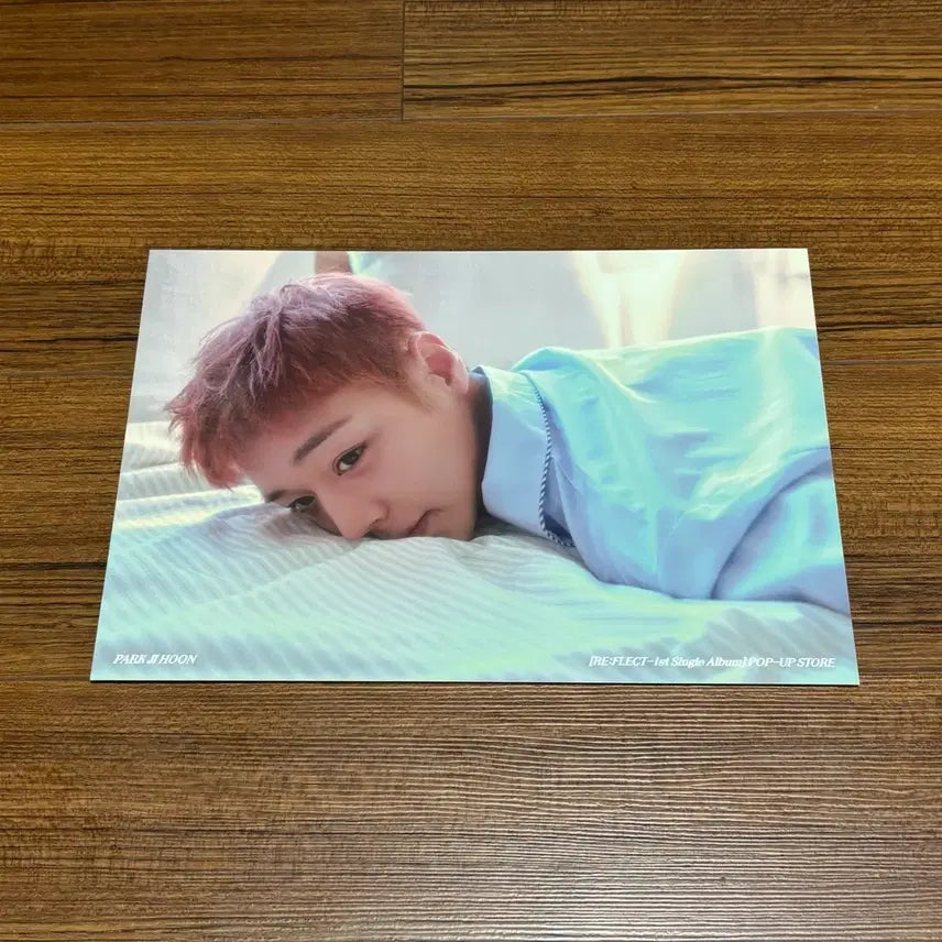 [BUNJANG] Park Ji Hoon Reflect Pop-up Store Soundwave Mini Poster Card / 박지훈 리플렉트 팝업 스토어 사운드 웨이브 사웨 특전 미니 포스터 카드 지류