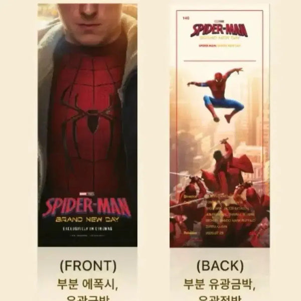 [BUNJANG] Spider-Man: No Way Home Blu-ray / 최저가)스파이더맨 TTT