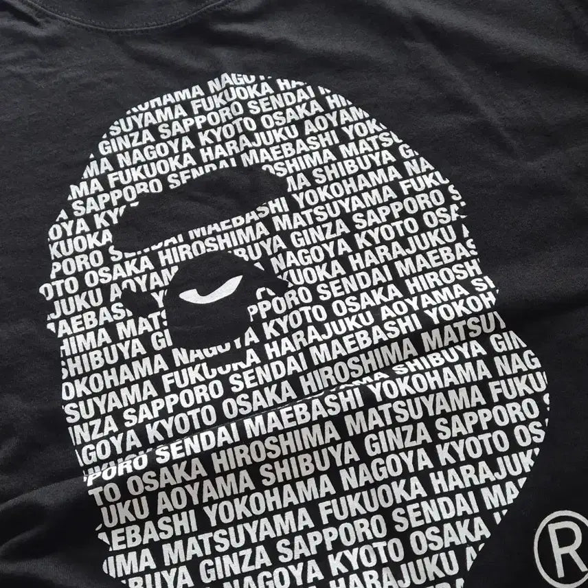 [BUNJANG] BAPE Japan Short Sleeve T-Shirt / 베이프 재팬 반팔