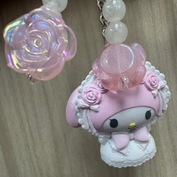 [BUNJANG] Sanrio My Melody Wedding Keychain Strap / 산리오 마이멜로디 웨딩 키링 스트랩 새상품